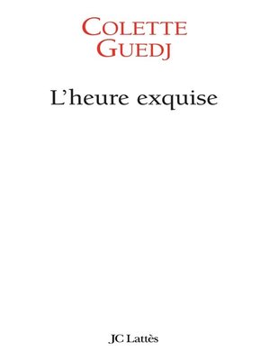cover image of L'heure exquise